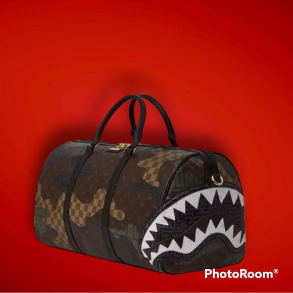 Sprayground Bags Sprayground Camo Duffle Bag Poshmark